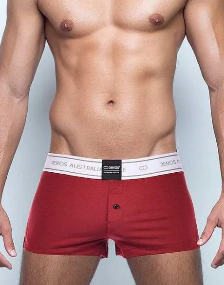 Hot Bx20 Core Boxer Shorts-Cabernet Loungewear
