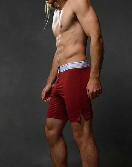 Sale Ls10 Core Series 2 Lounge Boxer Shorts-Cabernet Loungewear