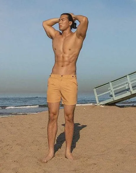 Cheap S80 Avalon Shorts-Beige Beach Shorts