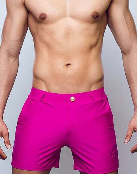 Flash Sale S60 Bondi (Series 3) Shorts-Fuchsia Red Sustainable Beachwear