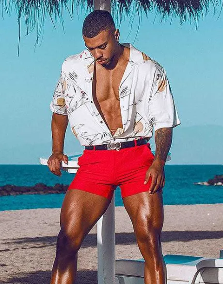 Cheap S60 Bondi (Series 3) Shorts-Rust Shorts & Pants