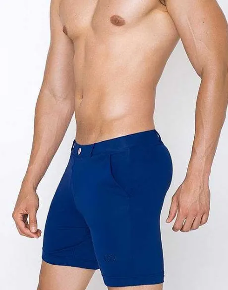 Cheap S61 Long Bondi Shorts-Navy Shorts & Pants
