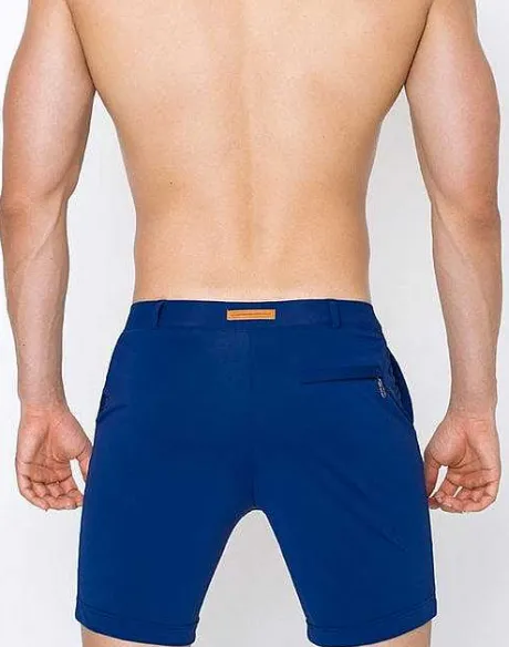 Cheap S61 Long Bondi Shorts-Navy Shorts & Pants
