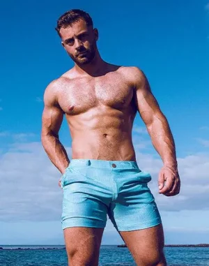 Clearance S60 Print Bondi Shorts-Nautica Green Shorts & Pants