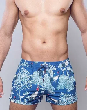 Sale S50 Print Shorts-Orient Dream Beach Shorts