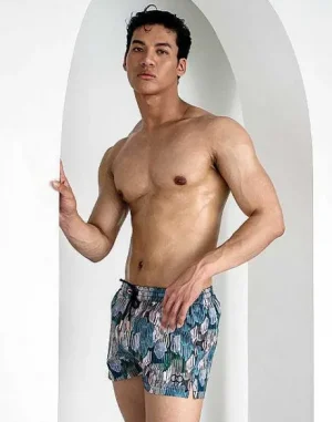 Online S50 Print Shorts-Torch Sustainable Beachwear