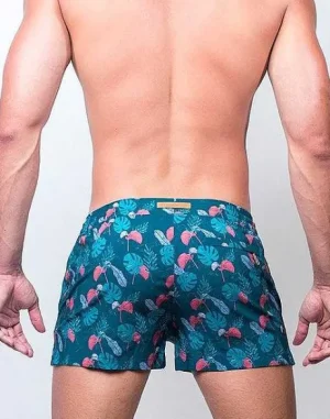 Best Sale S50 Print Swimshorts-Monstera Sustainable Beachwear