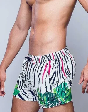 Online S50 Print Swimshorts-Siberian Sustainable Beachwear