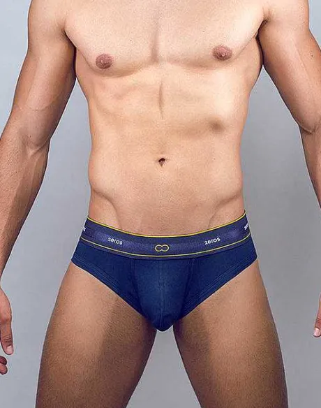 Discount U21 Adonis Brief Underwear - Navy Briefs