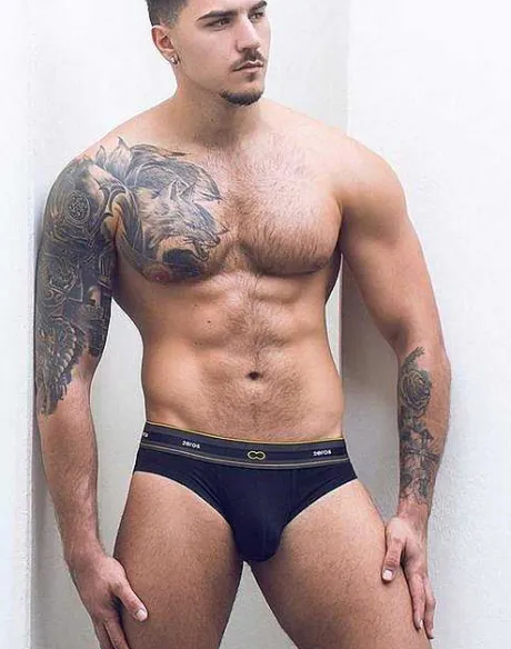 Outlet U21 Adonis Brief Underwear-Black Briefs