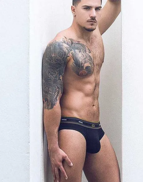 Outlet U21 Adonis Brief Underwear-Black Briefs