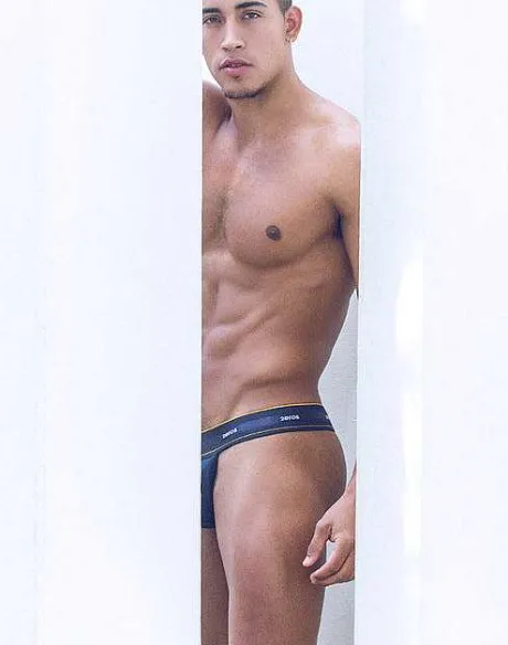 Hot U81 Adonis Thong Underwear - Navy Thongs