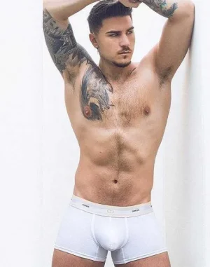 Sale U31 Adonis Trunk Underwear-White Trunks