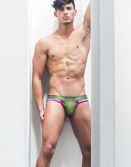 Cheap U93 Aeolus Jockstrap Underwear-Green Gale Jockstraps