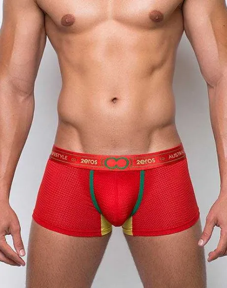Best Sale U31 Aeolus Trunk Underwear-Red Tempest Trunks