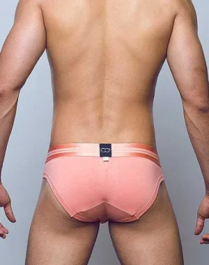 Best U20 Athena Brief Underwear-Peach Amber Briefs