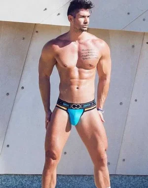 Store U93 Coaktiv Jockstrap Underwear-Rust Jockstraps