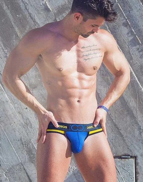 Cheap U93 Coaktiv Jockstrap Underwear-Gold Active Underwear