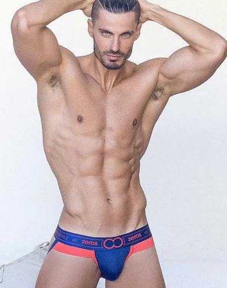 Flash Sale U92 Kratos Jockstrap Underwear- Fiery Seas Active Underwear