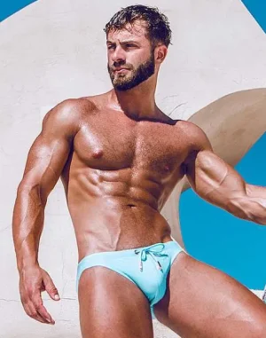 Clearance V20 Core Swim-Crystal Blue Swimwear