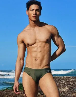New V10 Core Swimwear (Series 2)-Deep Depths Sustainable Beachwear