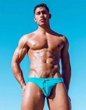 Sale V20 Core Swimwear-Breeze Green Sustainable Beachwear