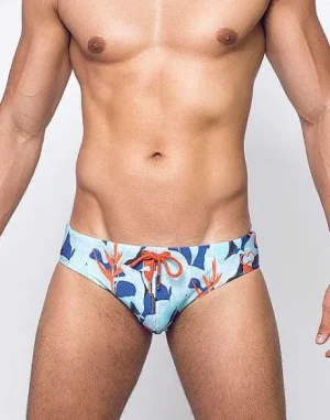 Online V10 Print Swim-Caribbean Twist Sustainable Beachwear