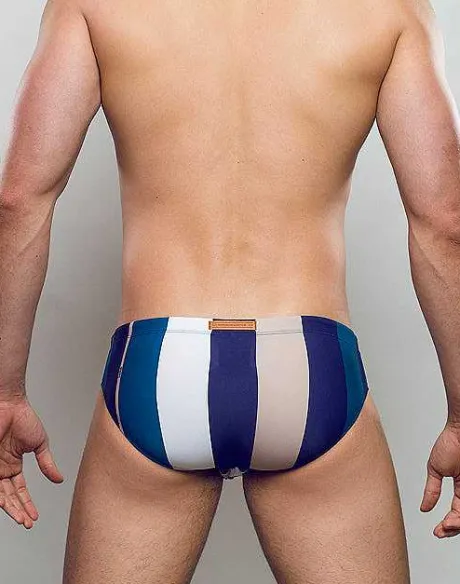 Discount V10 Print Swimwear-Stripes Swimwear