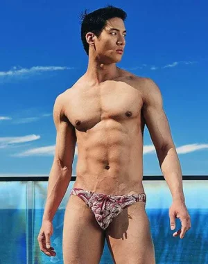Cheap V20 Signature Swim-Hawaiian Night Swimwear