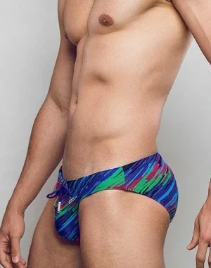 Shop V20 Signature Swimwear-Flash Green Sustainable Beachwear